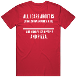 All I Care About Is Scarecrow And Mrs King Tv Show Unisex Cotton T Shirt All I Care About Is Scarecrow And Mrs King Tv Show Unisex Cotton T Shirt