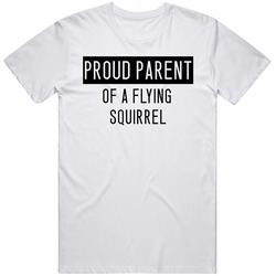 Flying Squirrel Proud Parent Animal Unisex Cotton T Shirt Flying Squirrel Proud Parent Animal Unisex Cotton T Shirt