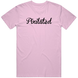Pink Pixilated Kids Unisex Cotton T Shirt Pink Pixilated Kids Unisex Cotton T Shirt