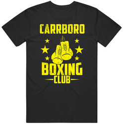 Carrboro North Carolina Boxing Club Cool Sports Fitness Unisex Cotton T Shirt Carrboro North Carolina Boxing Club Cool Sports Fitness Unisex Cotton T Shirt