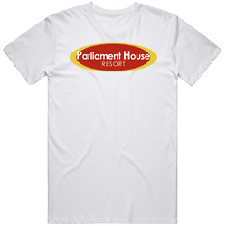 Parliament House Motor Inn Retro Hotel Motel Chain Logo Unisex Cotton T Shirt Parliament House Motor Inn Retro Hotel Motel Chain Logo Unisex Cotton T Shirt