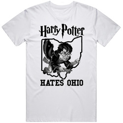 Harry Potter Hates Ohio Unisex Cotton T Shirt