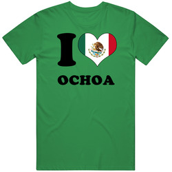 Guillermo Ochoa Mexico Gk I Love Heart Football Soccer World Cup Unisex Cotton T Shirt Guillermo Ochoa Mexico Gk I Love Heart Football Soccer World Cup Unisex Cotton T Shirt