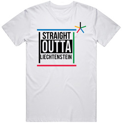 Straight Outta Liechtenstein Pyeongchang 2018 Winter Olympics Unisex Cotton T Shirt Straight Outta Liechtenstein Pyeongchang 2018 Winter Olympics Unisex Cotton T Shirt