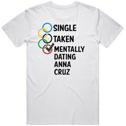 Single Taken Dating Anna Cruz Spain Rio Olympics Unisex Cotton T Shirt Single Taken Dating Anna Cruz Spain Rio Olympics Unisex Cotton T Shirt