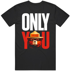 Dfhf Smokey The Bear Unisex Cotton T Shirt