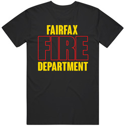 Fairfax Fire Department Personalized City Unisex Cotton T Shirt Fairfax Fire Department Personalized City Unisex Cotton T Shirt