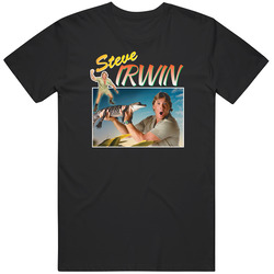 Steve Irwin Montage Unisex Cotton T Shirt