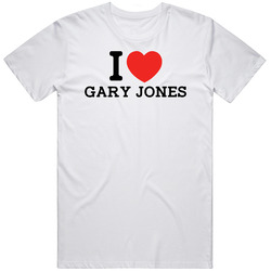I Heart Gary Jones New York Ny Baseball Player Classic Unisex Cotton T Shirt I Heart Gary Jones New York Ny Baseball Player Classic Unisex Cotton T Shirt