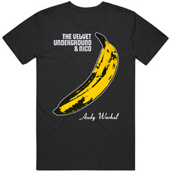 The Velvet Underground & Nico Black Unisex Cotton T Shirt