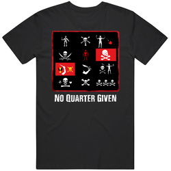 Pirate Flags Woman Whitetxt Unisex Cotton T Shirt