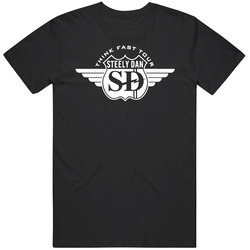New Tee Sd Steely Dan Think Fast Tour Rock Jazz Music Concert Size S-6xl Unisex Cotton T Shirt