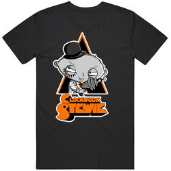 Stewie T-shirt Funny Clockwork Orange Tee Unisex Cotton T Shirt