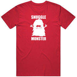 Snuggle Monster Kids Unisex Cotton T Shirt