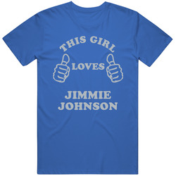 Jimmie Johnson This Girl Loves Football Detroit Sports Michigan Unisex Cotton T Shirt Jimmie Johnson This Girl Loves Football Detroit Sports Michigan Unisex Cotton T Shirt