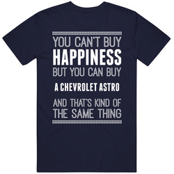 Buy A Chevrolet Astro Happiness Car Lover Unisex Cotton T Shirt Buy A Chevrolet Astro Happiness Car Lover Unisex Cotton T Shirt