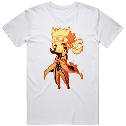 Naruto Shippuden Nine Tails Fox Release Unisex Cotton T Shirt