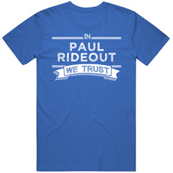In Paul Rideout We Trust Everton Player Unisex Cotton T Shirt In Paul Rideout We Trust Everton Player Unisex Cotton T Shirt