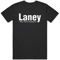Laney Vintage Guitar Amplifier Logo Unisex Cotton T Shirt Laney Vintage Guitar Amplifier Logo Unisex Cotton T Shirt