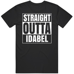 Straight Outta Idabel High School Funny Graduation Parody Unisex Cotton T Shirt Straight Outta Idabel High School Funny Graduation Parody Unisex Cotton T Shirt