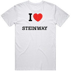 I Love Heart Steinway First Name Worn Look Unisex Cotton T Shirt I Love Heart Steinway First Name Worn Look Unisex Cotton T Shirt