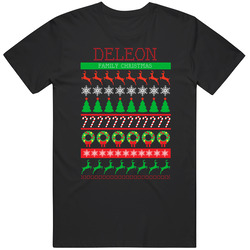Deleon Family Christmas Ugly Sweater Funny Gift Unisex Cotton T Shirt Deleon Family Christmas Ugly Sweater Funny Gift Unisex Cotton T Shirt