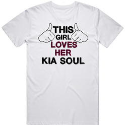 This Girl Loves Her Kia Soul Cool Car Buff Unisex Cotton T Shirt This Girl Loves Her Kia Soul Cool Car Buff Unisex Cotton T Shirt