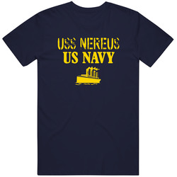 Uss Nereus Us Navy Ship Crew Unisex Cotton T Shirt Uss Nereus Us Navy Ship Crew Unisex Cotton T Shirt