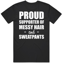 Proud Supporter Women's Black Unisex Cotton T Shirt Proud Supporter Women's Black Unisex Cotton T Shirt