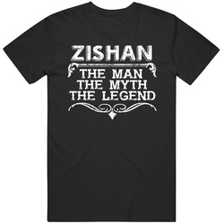 Zishan Man Myth Legend Vintage Grunge Style Cool Name Unisex Cotton T Shirt Zishan Man Myth Legend Vintage Grunge Style Cool Name Unisex Cotton T Shirt