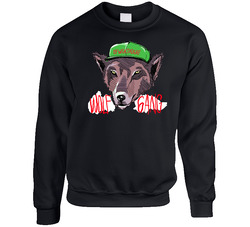 Golf 5 Hitam Unisex Cotton Crewneck Sweatshirt