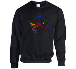 B Family Unisex Cotton Crewneck Sweatshirt