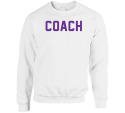 Coach St Josephs Jags Back Unisex Cotton Crewneck Sweatshirt
