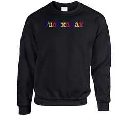 Fuckxanax Hip Hop Drug Unisex Cotton Crewneck Sweatshirt