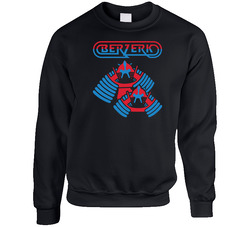 Berzerk, T-shirt, Classic, Arcade, Defender, Space Invaders, Pac Man, Retro, 80's Unisex Cotton Crewneck Sweatshirt