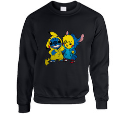 Pokemon Pikachu Unisex Cotton Crewneck Sweatshirt