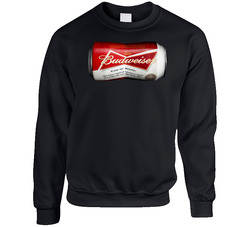 Budweiser Unisex Cotton Crewneck Sweatshirt