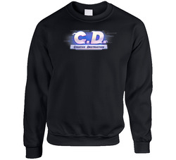 Android Games Logo Creative Destruction Unisex Cotton Crewneck Sweatshirt