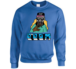 Mf Doom Unisex Cotton Crewneck Sweatshirt Mf Doom Unisex Cotton Crewneck Sweatshirt