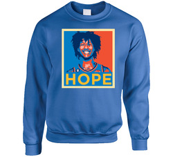 Jaylin Williams Oklahoma City Basketball Fan Hope Style Unisex Cotton Crewneck Sweatshirt