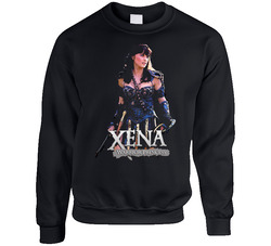 Xena Warrior Princess Fantasy Greek Mythology Tv Show Unisex Cotton Crewneck Sweatshirt