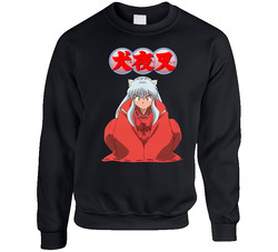 Tr Inuyasha 2 Unisex Cotton Crewneck Sweatshirt
