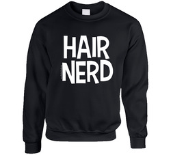 Hn Crew Neck Black  Unisex Cotton Crewneck Sweatshirt