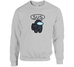 Among Us Inspired Unisex Cotton Crewneck Sweatshirt