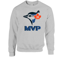 Josh Donaldson Mvp Toronto Blue Jays Baseball Tee #20 Unisex Cotton Crewneck Sweatshirt