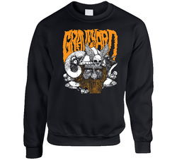 Graveyard Band 1 Unisex Cotton Crewneck Sweatshirt