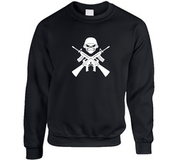 Iron Maiden Logo Unisex Cotton Crewneck Sweatshirt