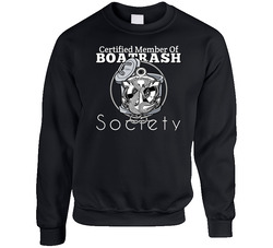 Boat Trash Society Unisex Cotton Crewneck Sweatshirt