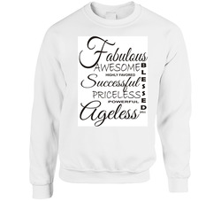 Fab Collection Unisex Cotton Crewneck Sweatshirt