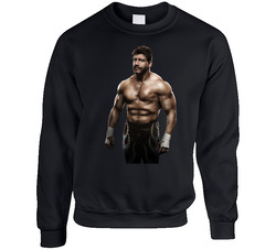 Eddi Guerrero 1 Unisex Cotton Crewneck Sweatshirt